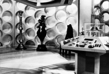 interior de la TARDIS en la era Hartnell